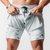 Shorts de treinamento fitness com bolso - comprar online