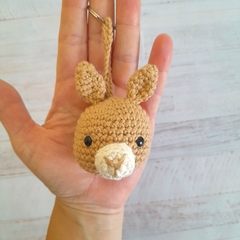 LLAVERO ANIMALITOS - Almendra Amigurumis