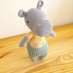 HIPO PEGGY - Almendra Amigurumis