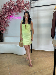 Vestido Elysia verde - Ana Fonseca