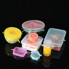 Tampas de silicone reutilizáveis - loja online