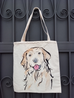 Ecobag - Labrador aquarelado - comprar online