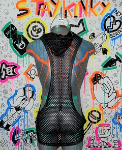 Glitter Mesh Hoodie en internet