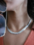 COLAR CHOKER CORRENTE ESCAMA DUPLA