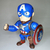 Boneco Capitão America Metals Die Cast