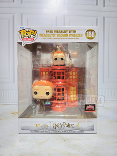 Fred Weasley with Weasley's Wizard Wheezes Funko Pop! Deluxe