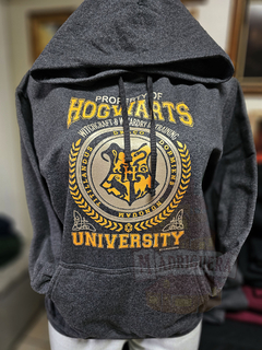 Hoodie Hogwarts University (Gris) - comprar en línea
