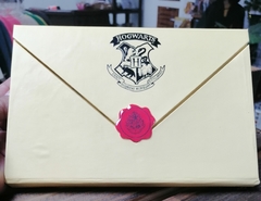 Libreta pasta dura Carta de Hogwarts