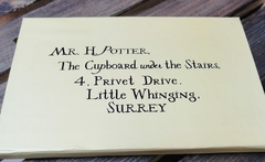 Libreta pasta dura Carta de Hogwarts - comprar en línea