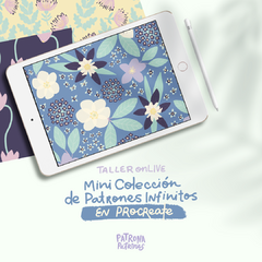 Taller: Mini colección de patrones infinitos en procreate