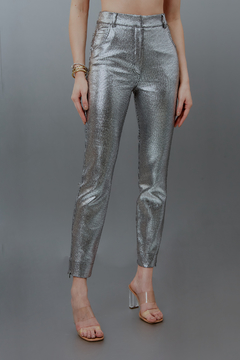 Calça Denim Lizard Silver - comprar online