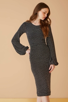 Vestido Midi Metal - loja online