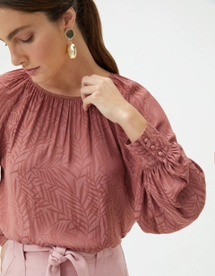 Blusa Ampla Jacquard - comprar online