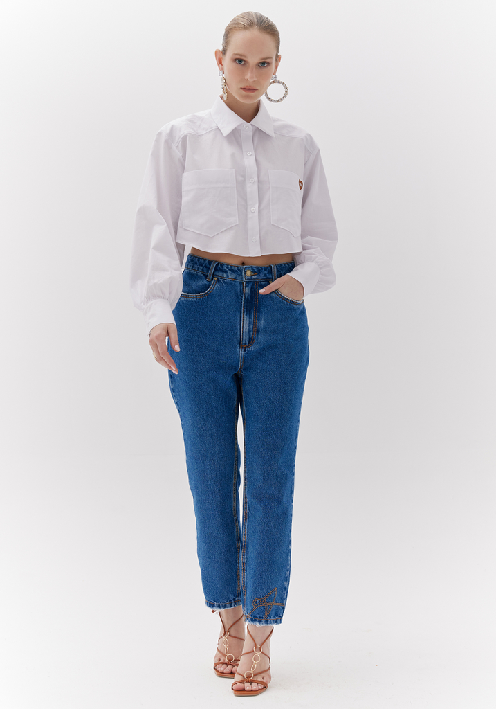 calça mom jeans zara