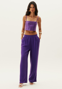 Calça Wide Leg Cintura alta - comprar online