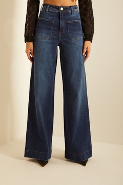 Calça Jeans Pantalona Indigo - loja online