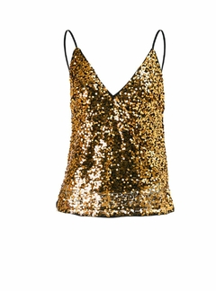 Blusa Paetê Dourado na internet