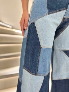 Calca Jeans Patchwork Jeans - comprar online