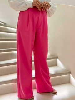 Calça Wide Leg Cintura Alta - comprar online