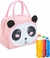 Bolsa Térmica Infantil Lancheira para Crianças - PANDA ROSA na internet