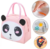 Bolsa Térmica Infantil Lancheira para Crianças - PANDA ROSA