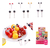 BACKUP - Mini Garfos Palitos Infantil Frutas Lancheira Petisco - 50pç - comprar online