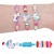 Kit 12 Pulseiras Braceletes Pingentes Fofos Infantil - Top - PROMOGALAX