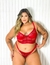 CONJUNTO ROMANCE PLUS SIZE vermelho