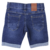 Bermuda Articolare Jeans Infantil Com Barra Virada - Selvinha Kids