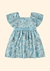 Vestido Silky Com Elastano Sublimado - Selvinha Kids