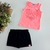 Conjunto Regata Est. "I Have Pink Power" e Short