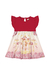 Vestido Aplique de Strass - Selvinha Kids