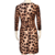 VESTIDO ANIMAL PRINT MANGAS LONGAS, TAM P na internet