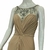 VESTIDO LONGO NUDE JERSEY PEDRARIAS, TAM 42 - comprar online