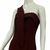 VESTIDO LONGO MARSALA UM OMBRO SÓ, TAM 42 - comprar online