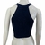 CROPPED AZUL MARINHO TRICOT, TAM P na internet