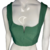 CROPPED VERDE ALFAIATARIA ALÇAS LARGAS, TAM P - comprar online