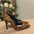 SCARPIN ANIMAL PRINT, TAM 35