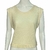 BLUSA CREME TRICOT, TAM M