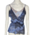 BLUSA ALÇAS AZUL TIE DYE, TAM M