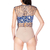 BODY AZUL FLORAL, TAM 36 - comprar online