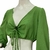 CROPPED VERDE MANGAS BUFANTES, TAM 40 - comprar online