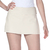 SHORTS SAIA COURO OFF WHITE, TAM 40