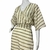 VESTIDO LONGO OFF WHITE LISTRADO, TAM P - comprar online