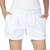 SHORTS BRANCO EM SARJA, TAM 38