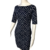 VESTIDO AZUL MARINHO NUVENS, TAM P - comprar online