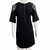 VESTIDO PRETO COM BORDADO, TAM M - comprar online