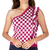 BLUSA PINK QUADRICULADA, TAM P