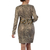 VESTIDO DOURADO COM ESCAMAS, TAM 40 - comprar online