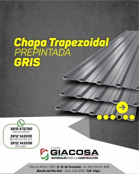 Chapa Trapezoidal Prelacada Rojo Hiescosa ☎ 916 889 444